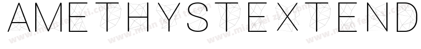 AmethystExtended Bold字体转换
